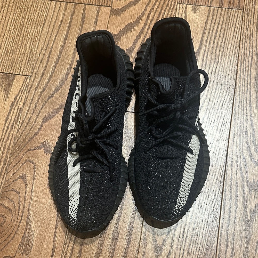 Yeezy Black and White Sneakers